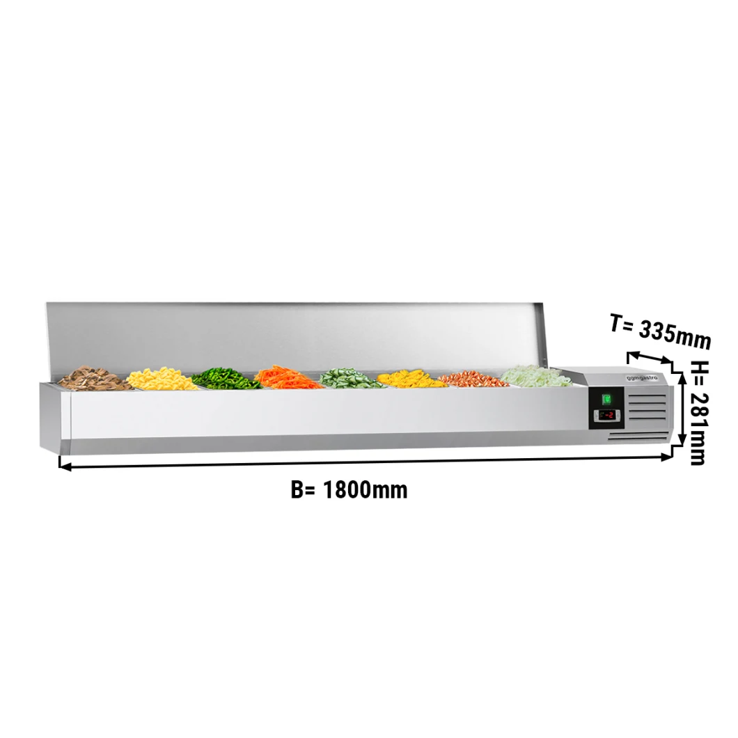 Glass Commercial Vegetable Salad Fish Fresh Food Deli Butcher Showcase Freezer Fresh Meat Display Refrigerator for Supermarket