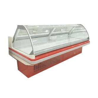 Prezzo basso OEM ODM Supermercato Porta in vetro Mini frigorifero Frigorifero commerciale Gelato Frutta Carne Congelatore in lotti